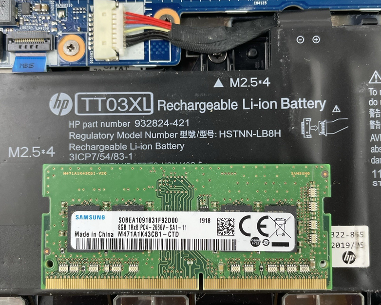 HP EliteBook 850 G6 15.6" i7-8665U 1.90 GHz 8 GB RAM No SSD/OS/AC - Corner