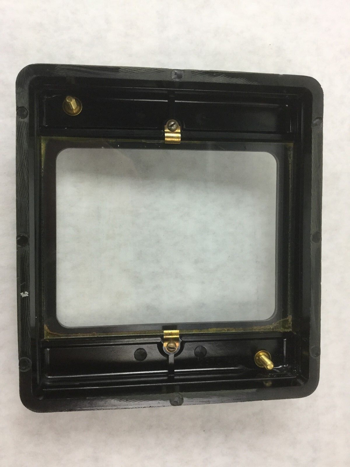 GE Front Glass Cover with Hardware for GE Auxiliary Relay