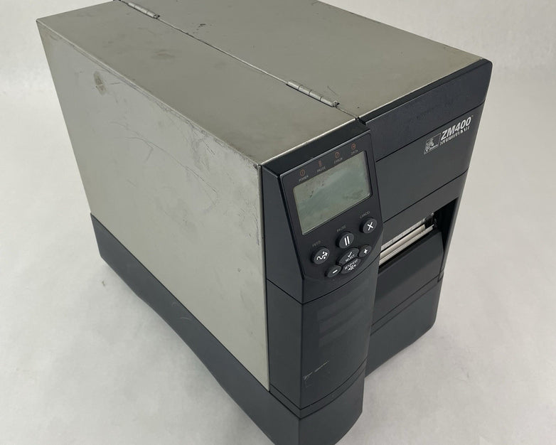 Zebra ZM400 ZPL ZM400-2001-0100T Thermal Printer 226,689 Page Count