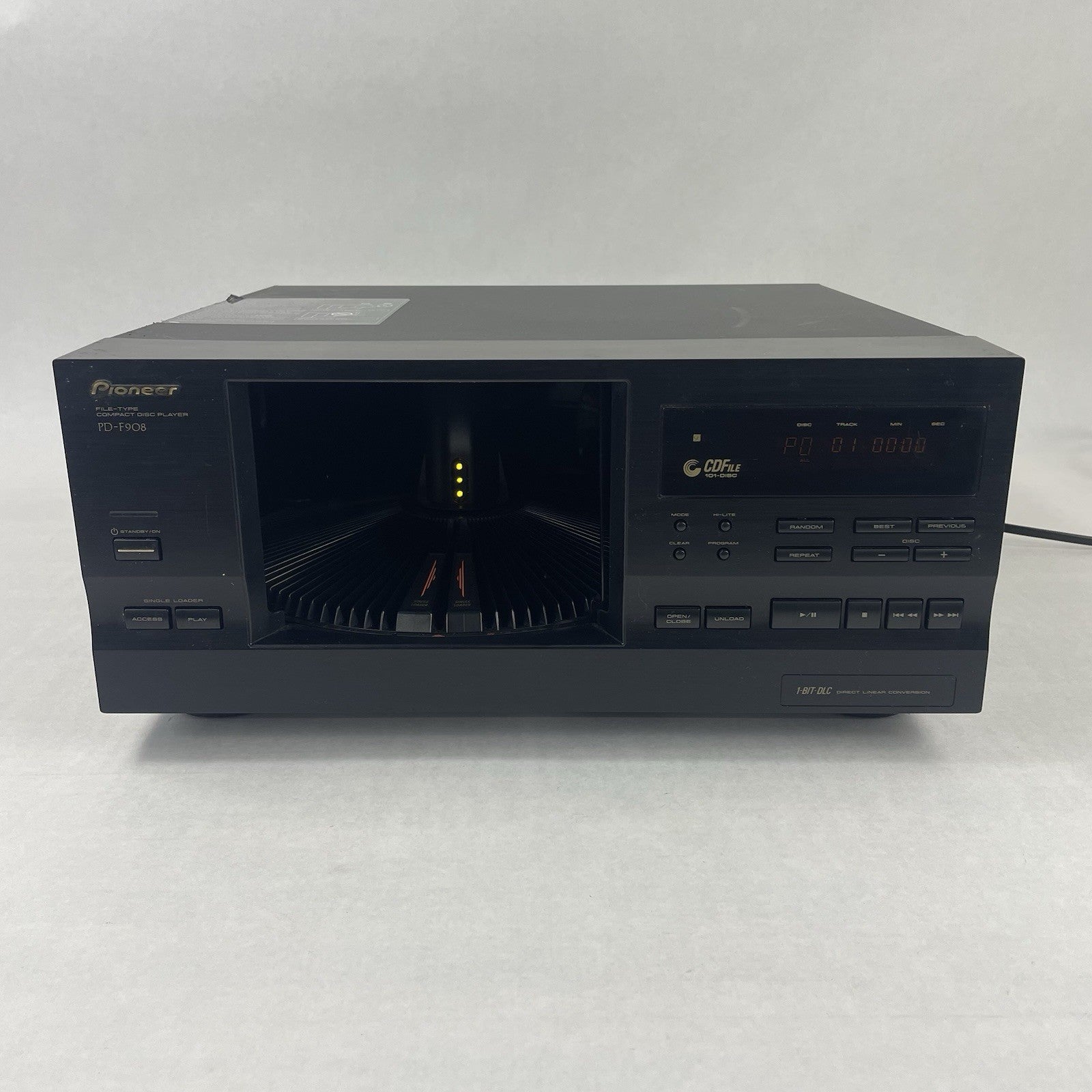 Pioneer PD-F908 File Type Compact Disc Player 101 CD Changer For Parts