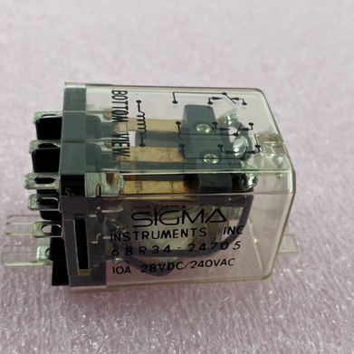 SIGMA Instruments Relay 68R34-24705 10A 28VDC/240 VAC