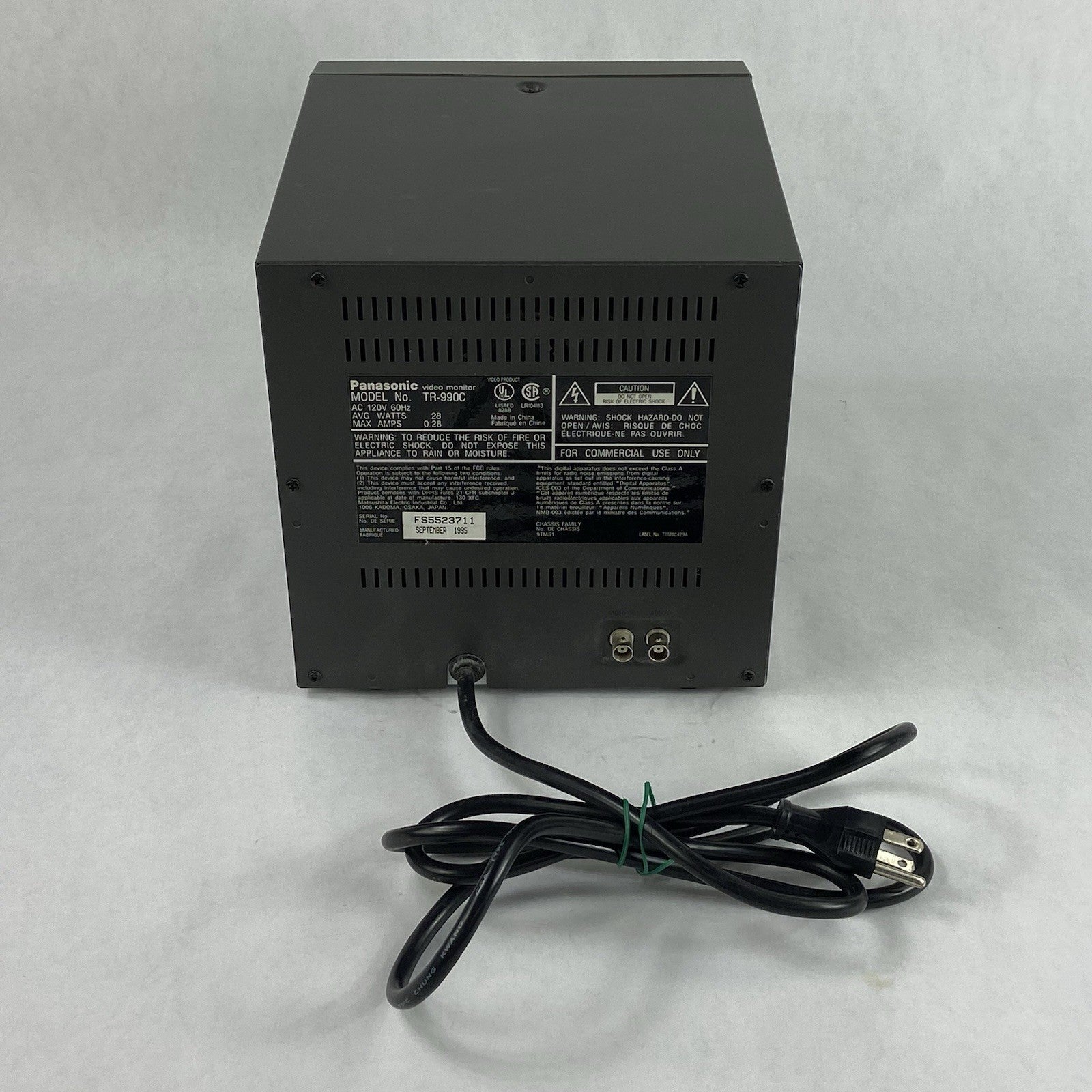 Panasonic TR-990C Video Monitor FS55237115