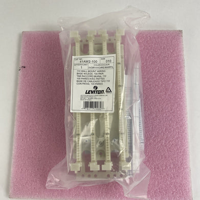 Leviton 41AW2-100 Wall Mount Wiring Base Lot of 2