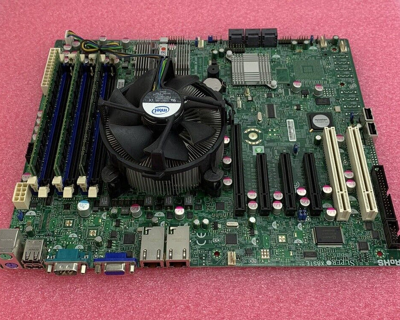 SuperMicro X8STE Motherboard Xeon W3520 2.67GHz 4GB RAM w/Shield
