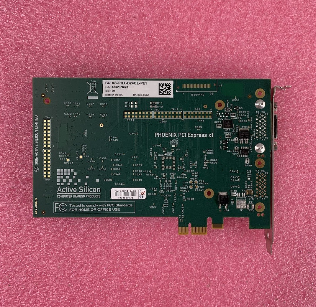 Active Silicon AS-PHX-D24CL-PE1 Phoenix PCI Express x1 Frame Grabber Card