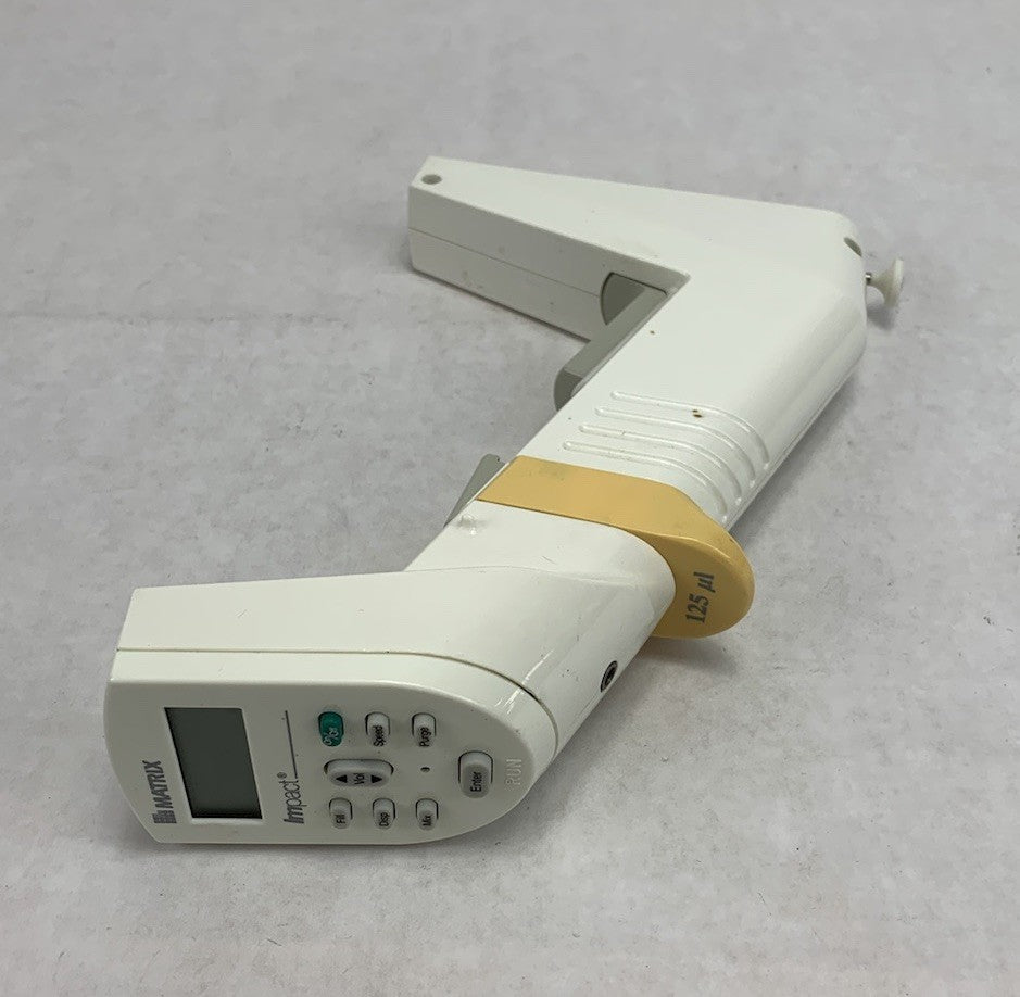 Matrix Impact 125 µL 8 Channel Electronic Pipette