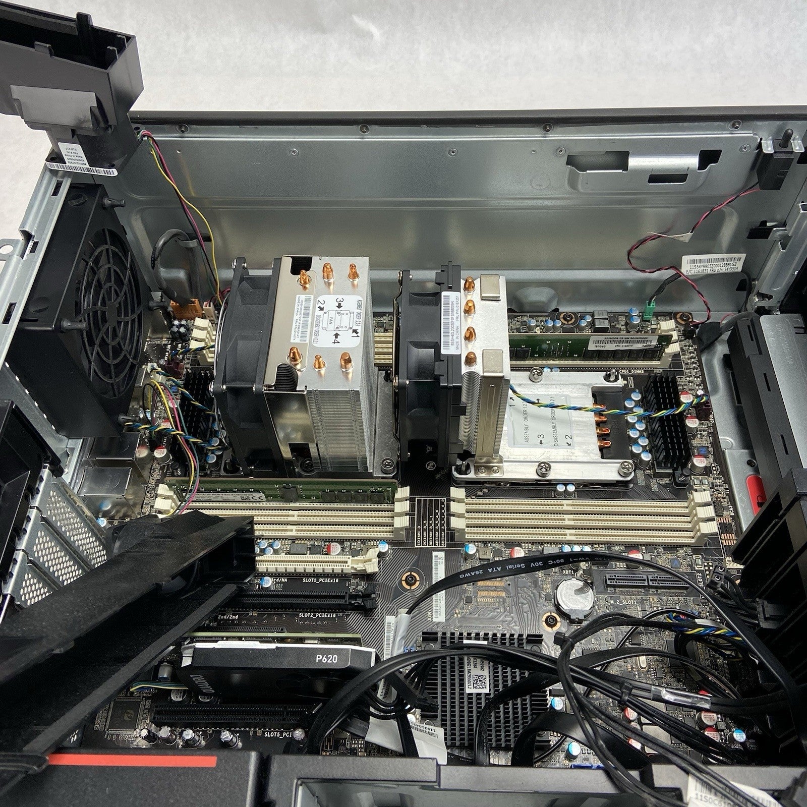 Lenovo ThinkStation P720 2x Xeon Silver 4110 2.1GHz 64GB RAM No HDDOS P62013