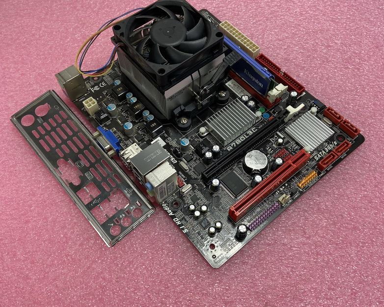 BioStar A780L3C Motherboard AMD Phenom 2 x2 555 3.19GHz 8GB RAM w/Shield