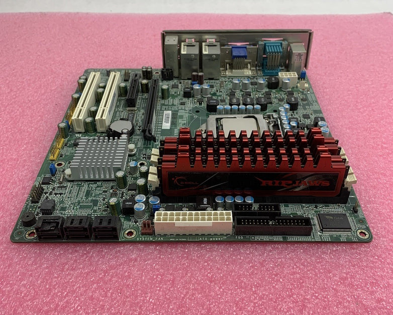 DFI PT330 Motherboard Intel Core i3-550 3.2GHz 8GB RAM w/ Shield