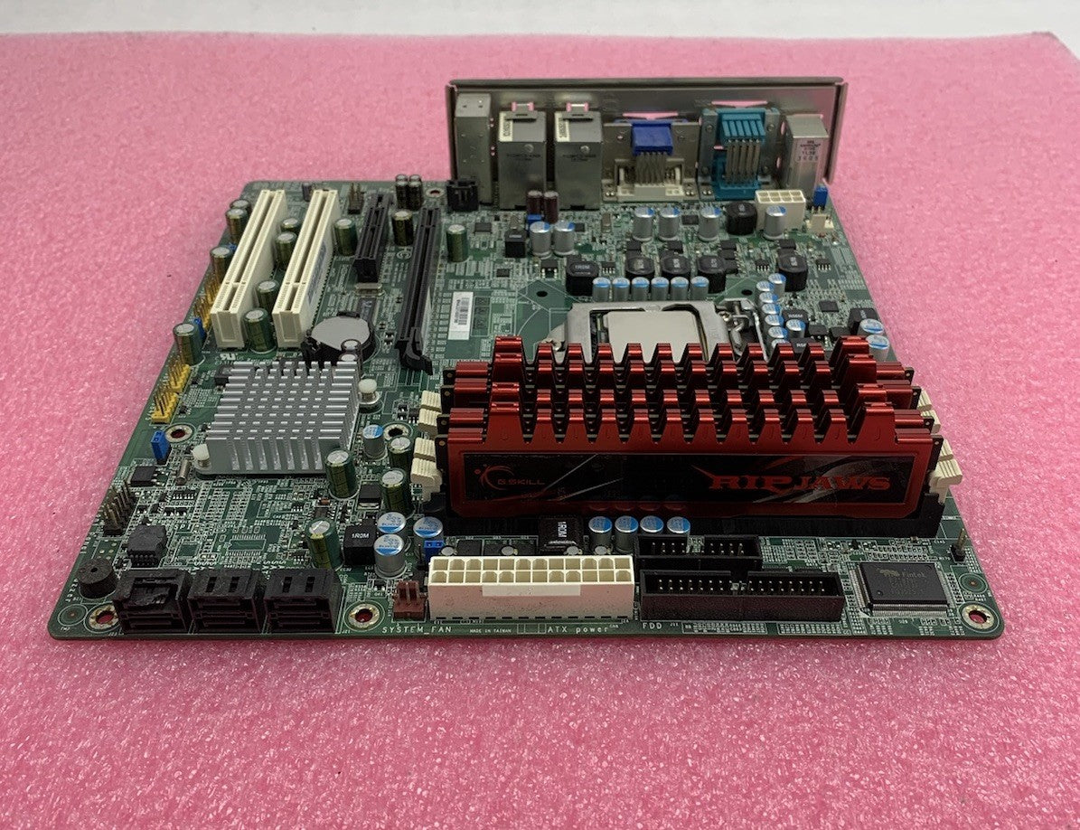 DFI PT330 Motherboard Intel Core i3-550 3.2GHz 8GB RAM w/ Shield