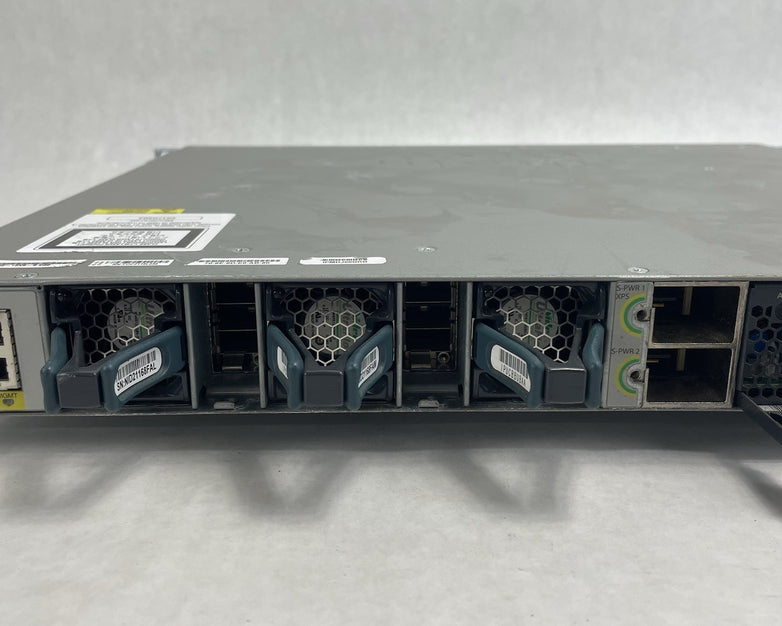 Cisco Catalyst C3850-12XS-S V02 12 Port 10GB SFP+ Fiber Tested & Reset