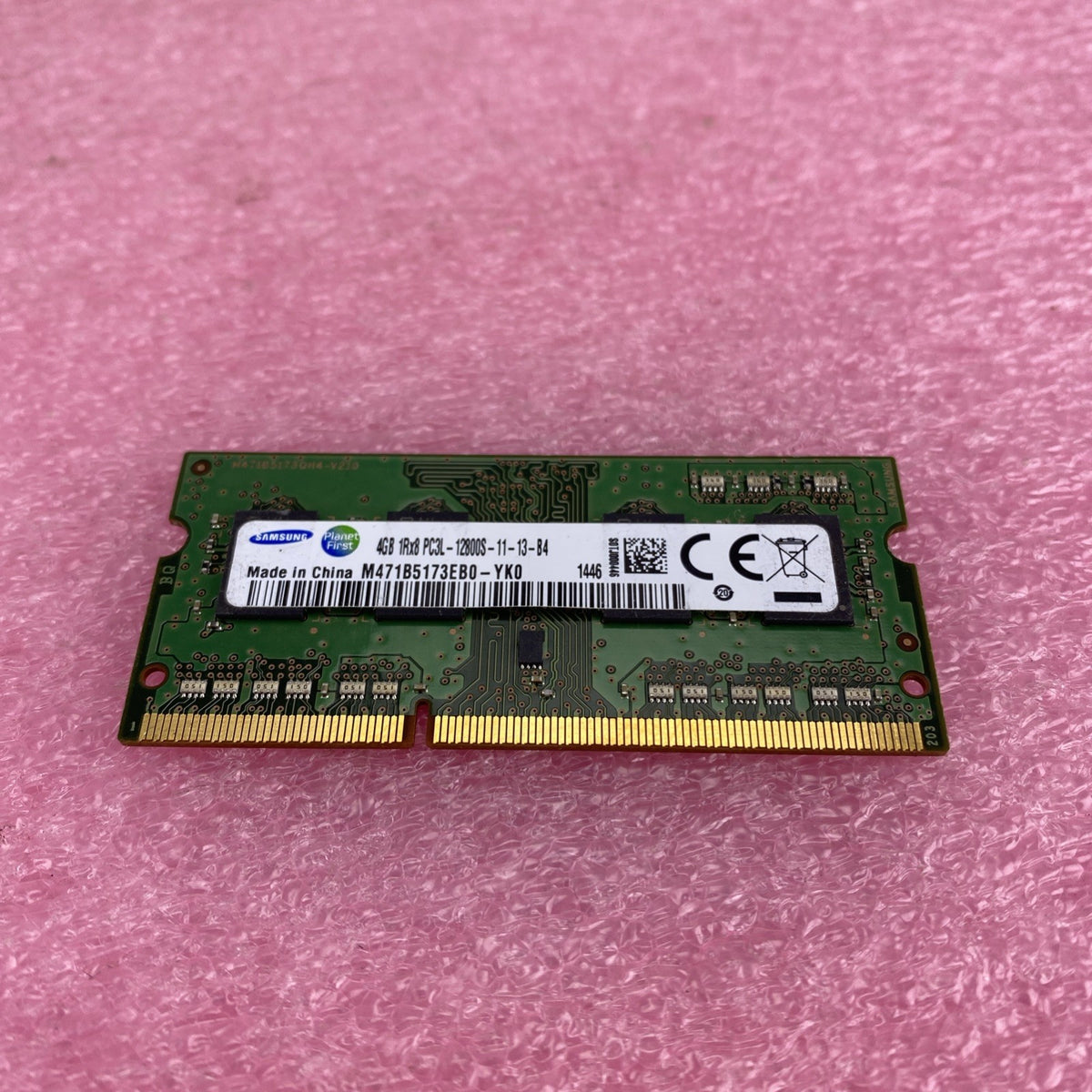 Samsung 4GB DDR3L PC3 12800S Laptop Memory Ram M471B5173EB01