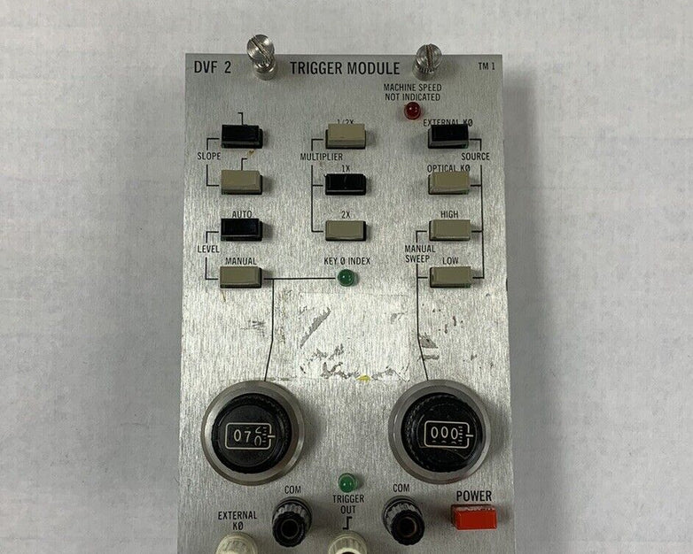 Bently Nevada DVF 2 Trigger Module TM1 Front Panel Assembly