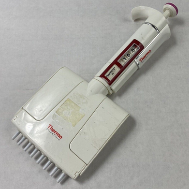 Thermo Scientific Finnpipette F1 8 Channel Multichannel Pipette 1-10uL