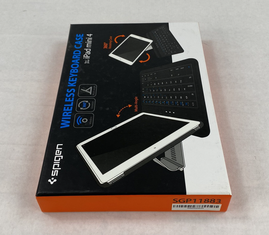 Spigen Wireless Keyboard Case for iPad Mini 4 Brand New