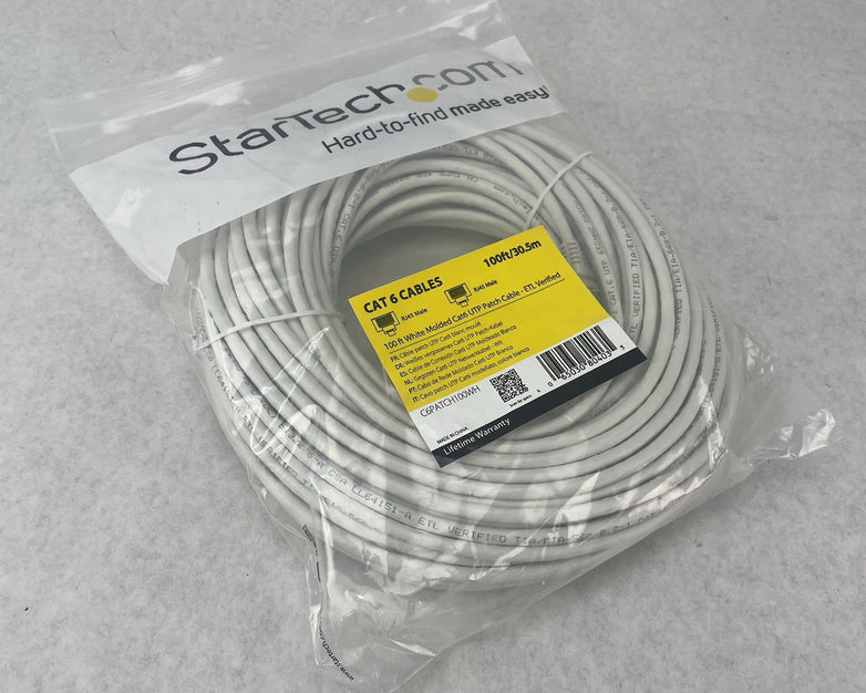 StarTech 100ft CAT6 Ethernet Cable
