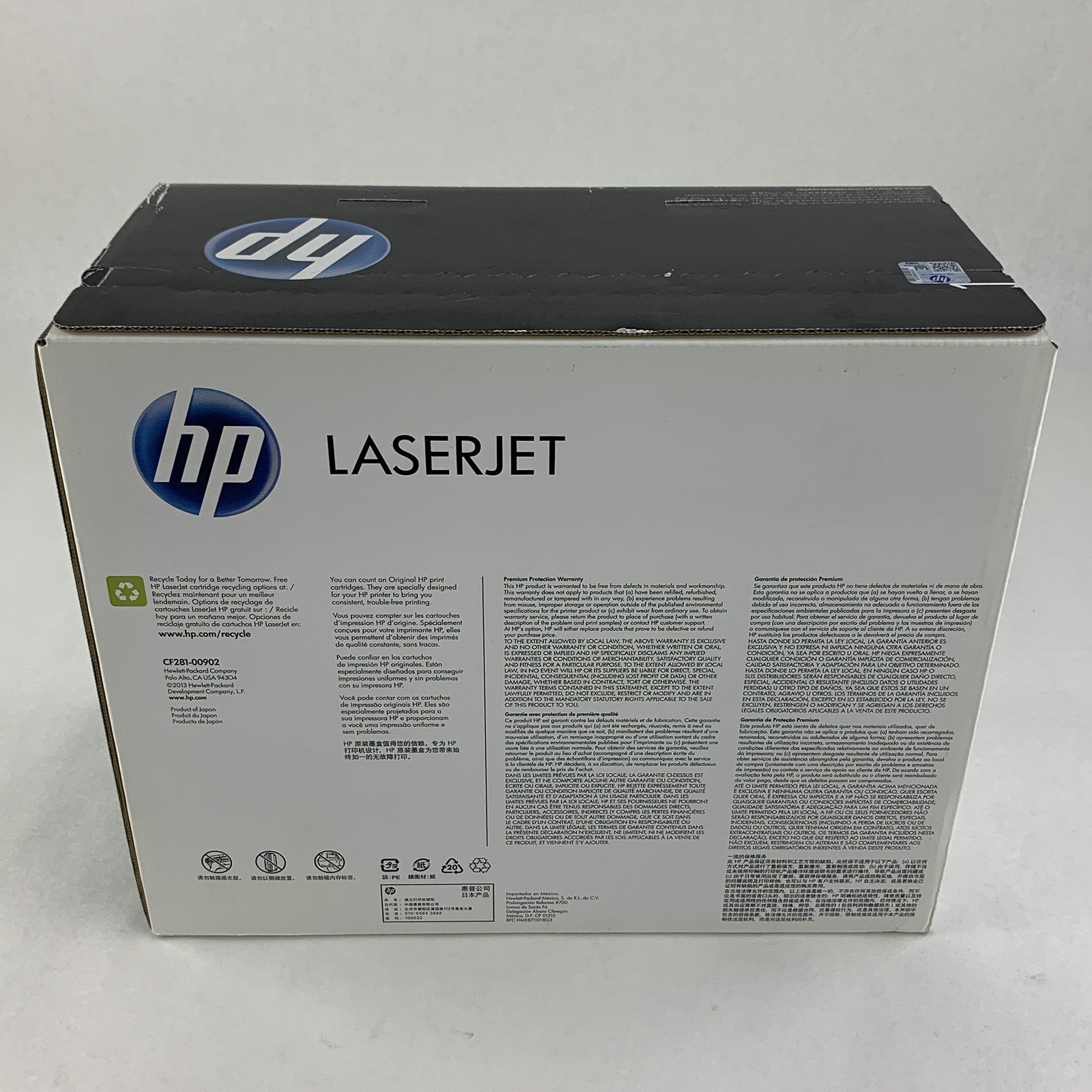 HP 81X CF281X Laserjet Black Toner Cartridge M630 NEW OEM Sealed Box