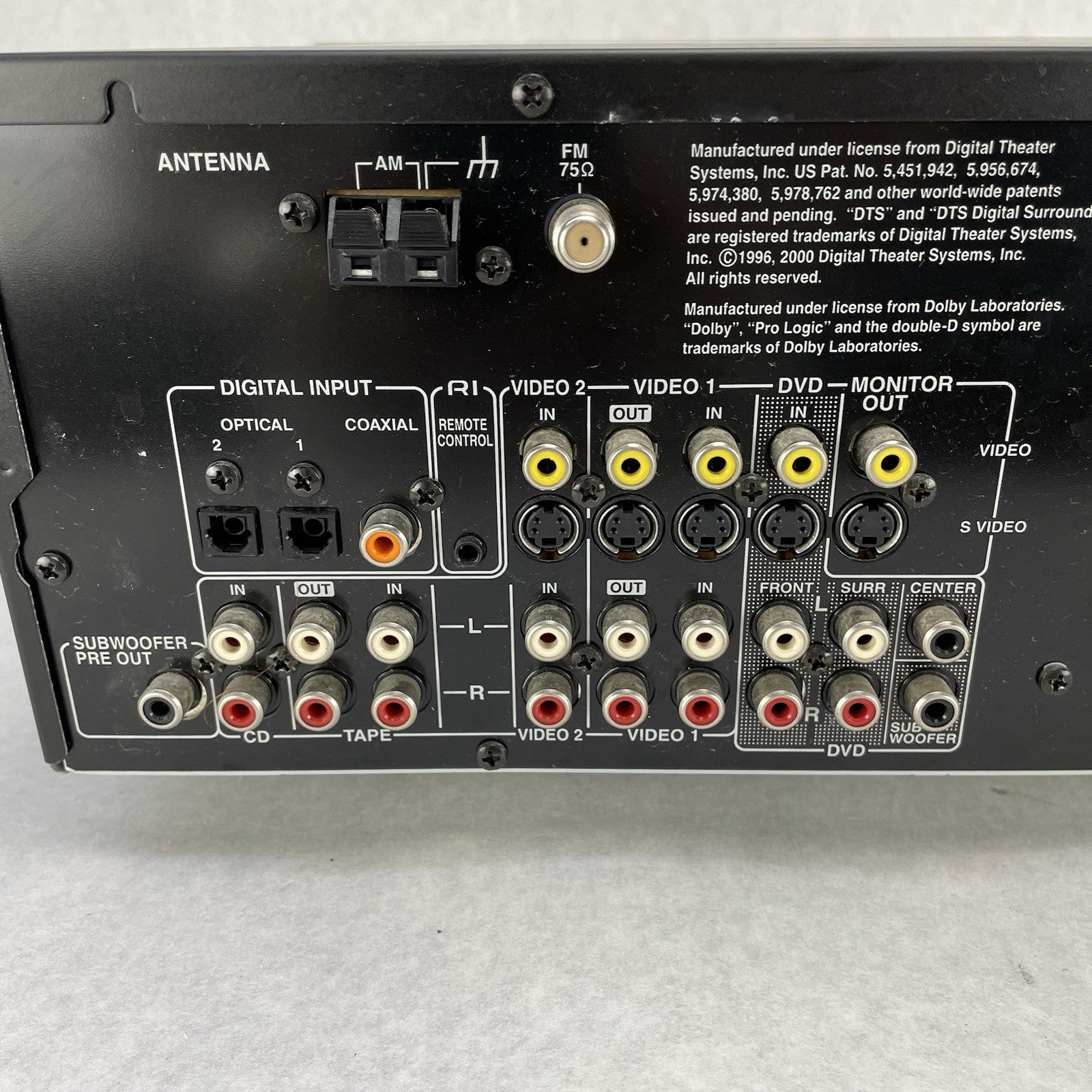 Onkyo TX-SR500 5.1 Ch. Home Theater AV Receiver Dolby Digital Power Tested