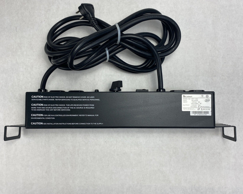 Vertiv MP2-120C Liebert MicroPOD AC Power System 120V 16A Right Angle NEMA 5-20P
