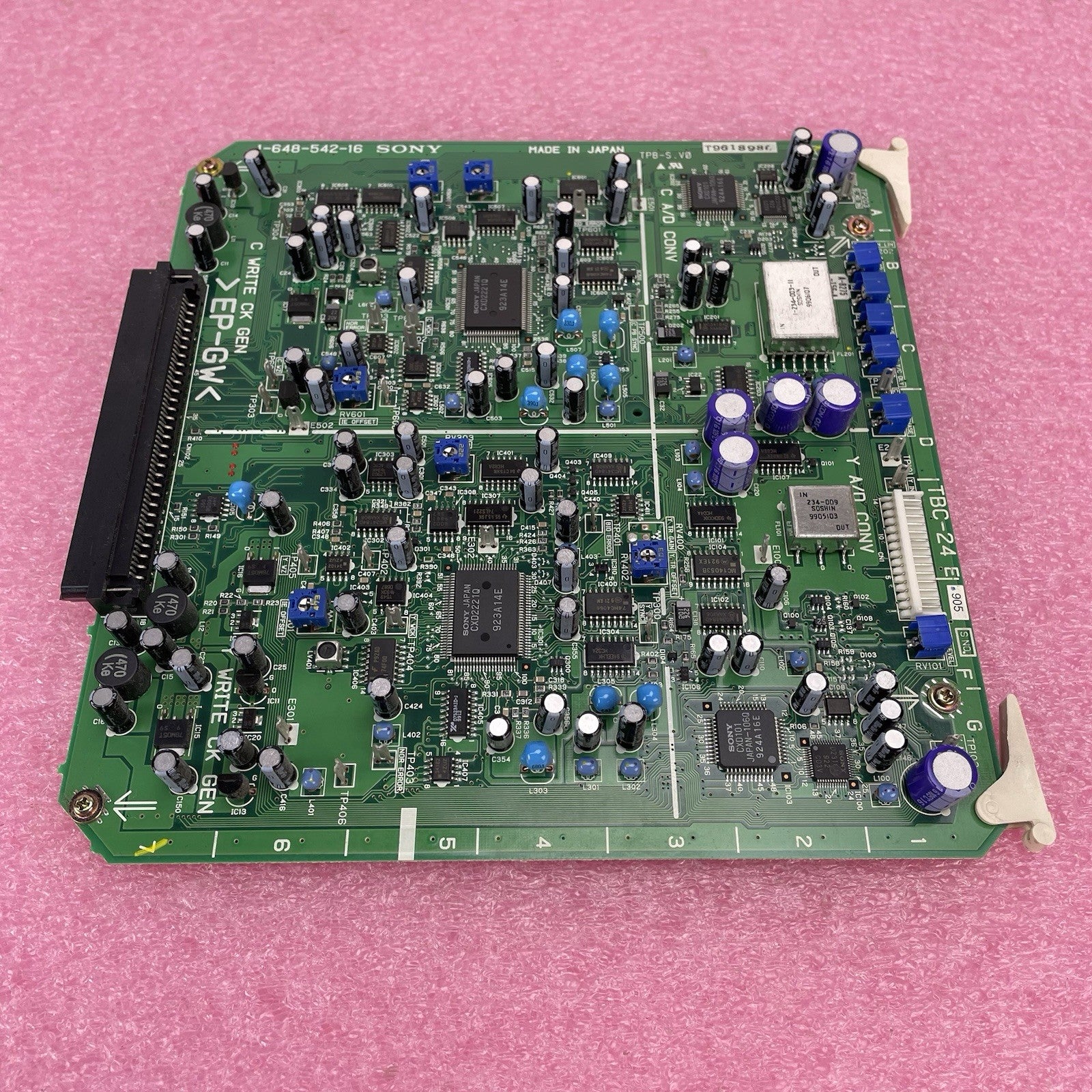 Sony 1-648-542-16 TBC-24 Player Board for Betacam SX Cassette Player3