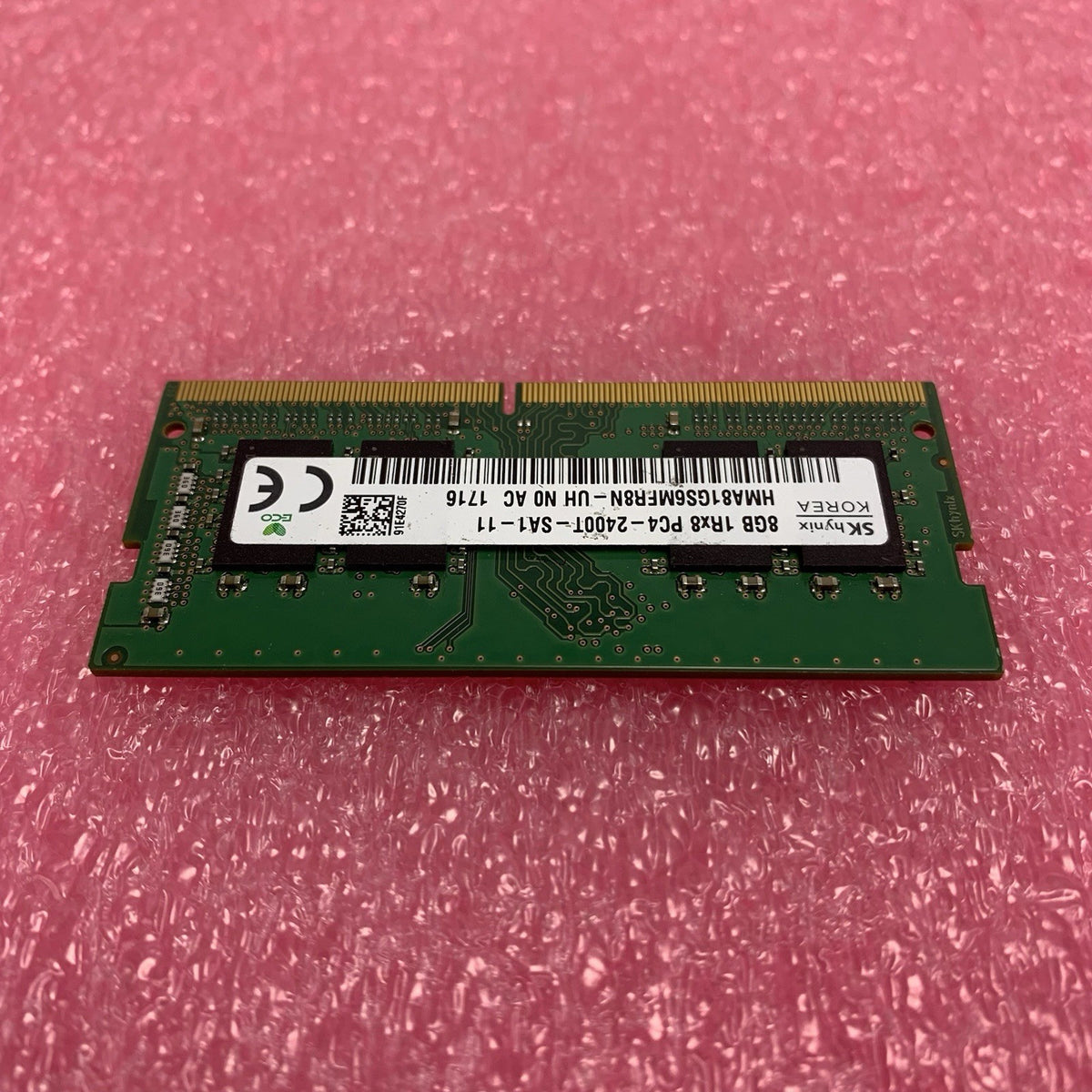 SK Hynix HMA81GS6MFR8N-UH PC4-2400T-SA1-11 8GB 1Rx8 Desktop Memory RAM3