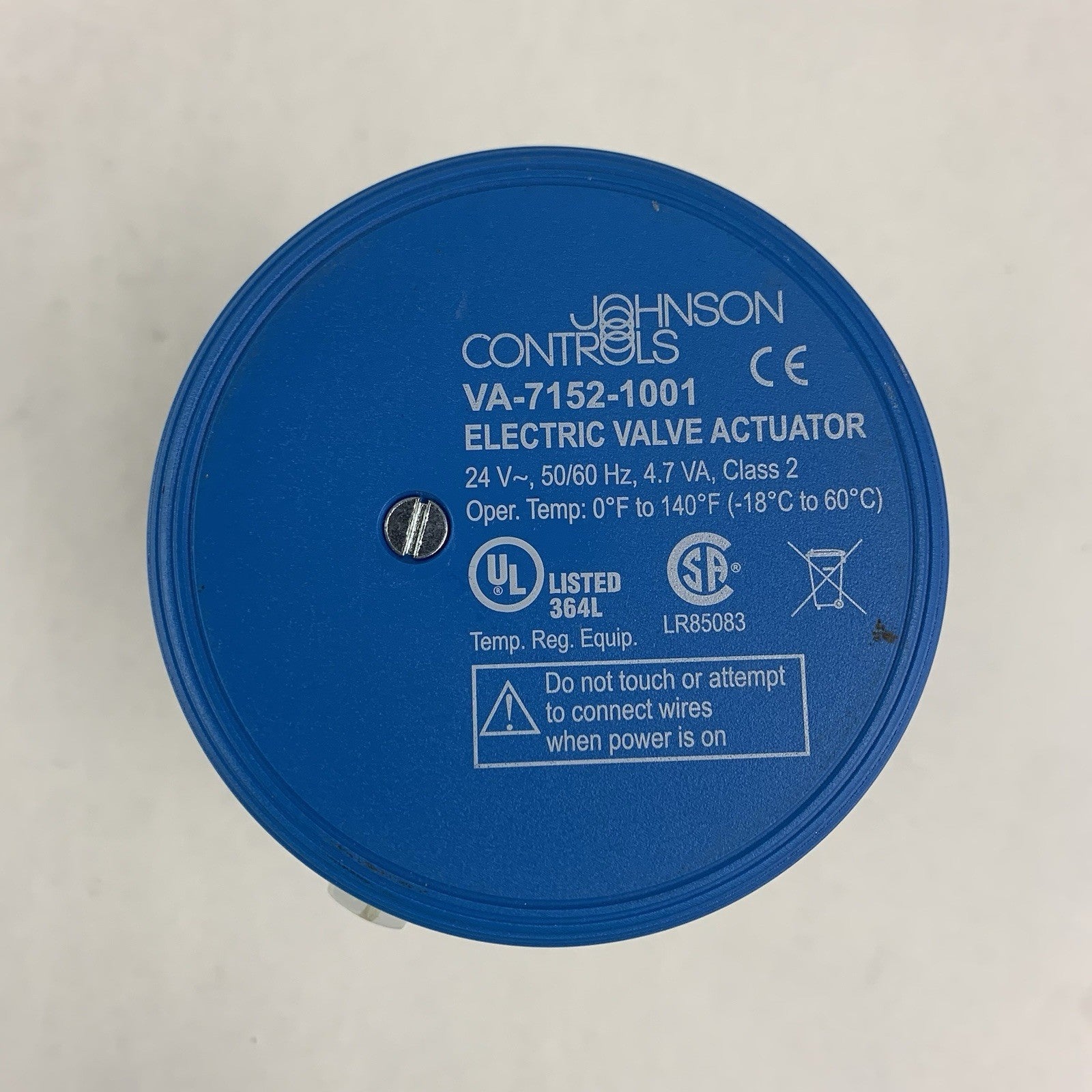 Johnson Controls VA-7152-1001 24V Electric Valve Actuator Untested3