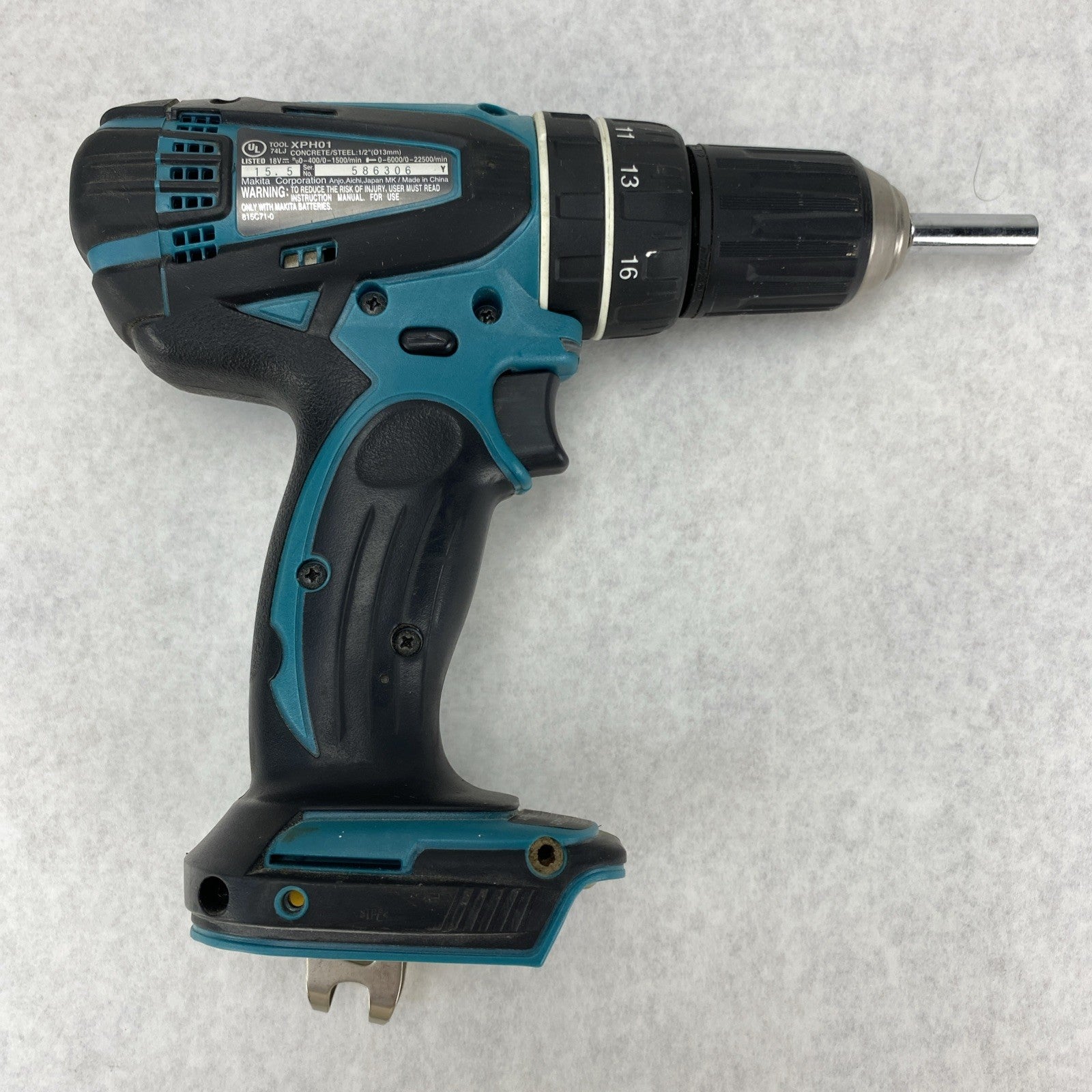 Makita XPH01 Cordless Hammer Driver Drill With Charger and Case - No Battery3