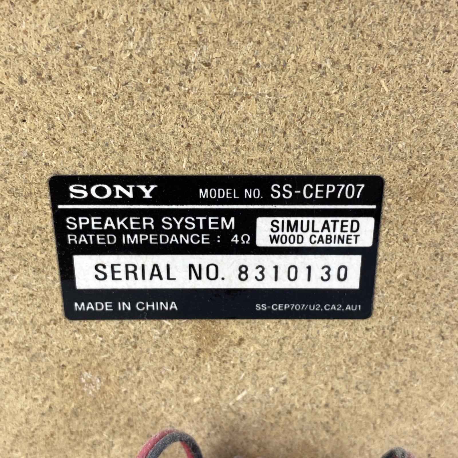 Sony CMT-EP707 Hi-Fi CD Changer And Tape Deck With Speakers - Parts or Repair4