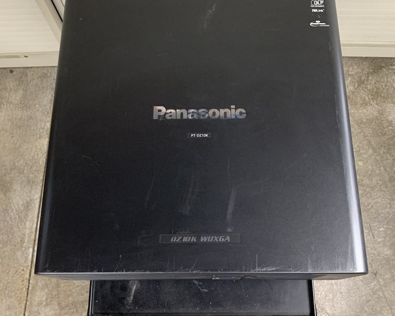 Panasonic PT-DZ10KU WUXGA DLP Lamp Projector 172 Lamp Hours - No Lens No Remote