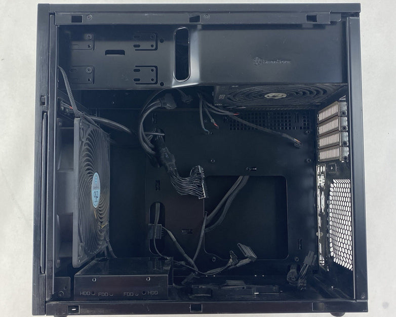 SilverStone Temjin Series TJ08B-E Micro-ATX Computer Case with 550W Power Supply