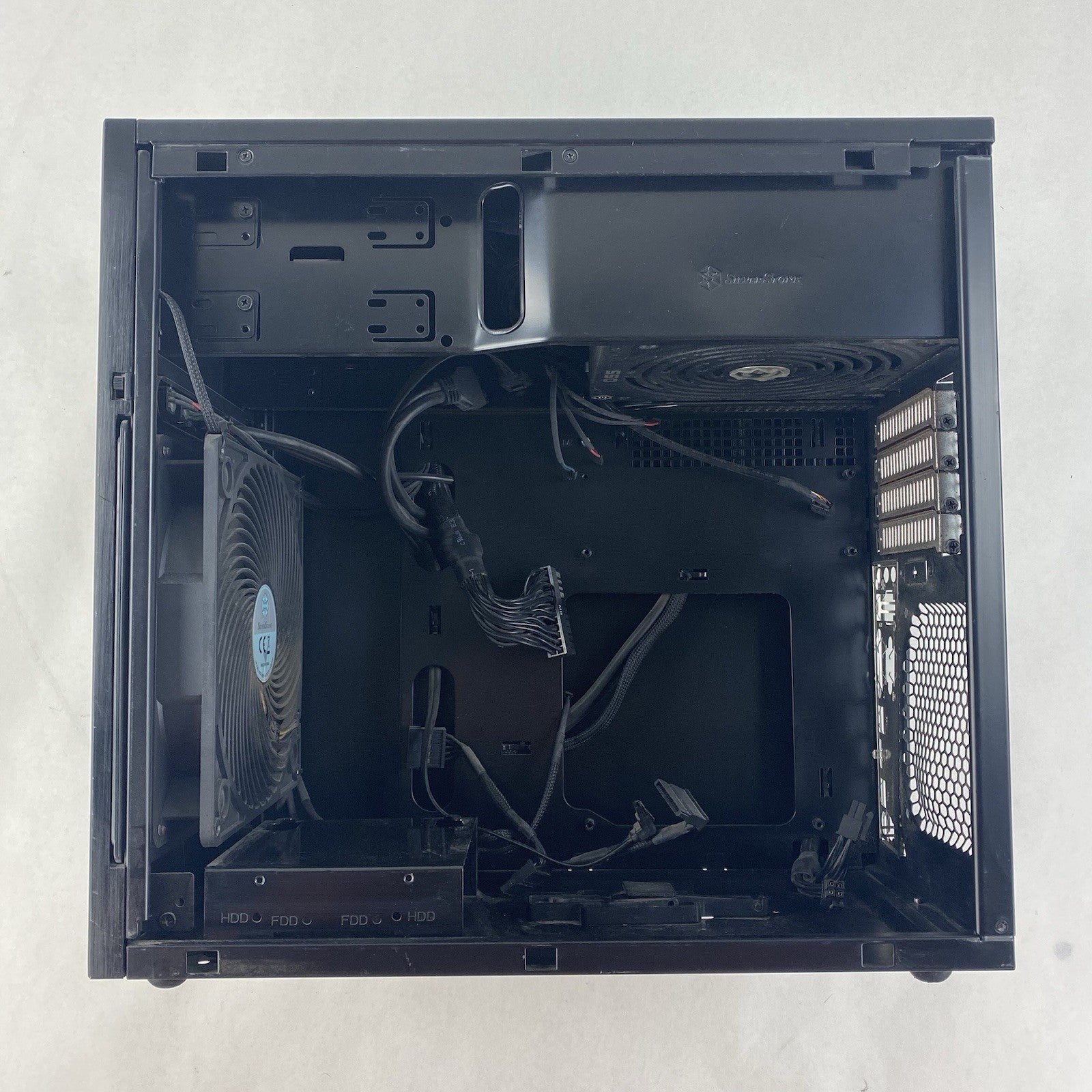 SilverStone Temjin Series TJ08B-E Micro-ATX Computer Case with 550W Power Supply