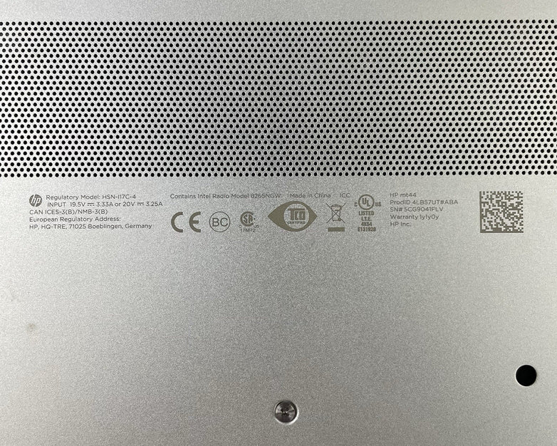 HP mt44 14" Ryzen 3 Pro 2300U 2.00 GHz 4 GB RAM No SSD/OS/AC