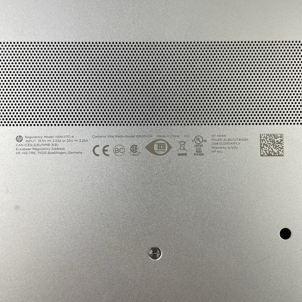 HP mt44 14" Ryzen 3 Pro 2300U 2.00 GHz 4 GB RAM No SSD/OS/AC15