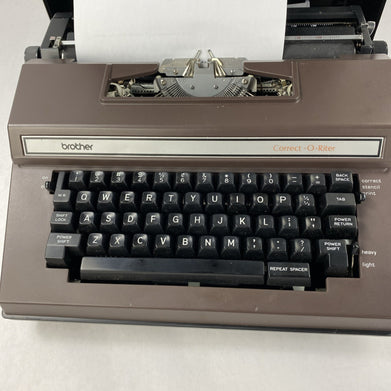 Brother Electric Typewriter 3800 110-120V