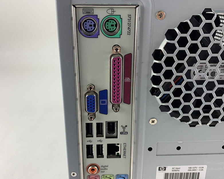 HP Pavilion A1330n Computer AMD Athlon 64 3800+ 2.4 GHz 1 GB Ram No OS No HDD