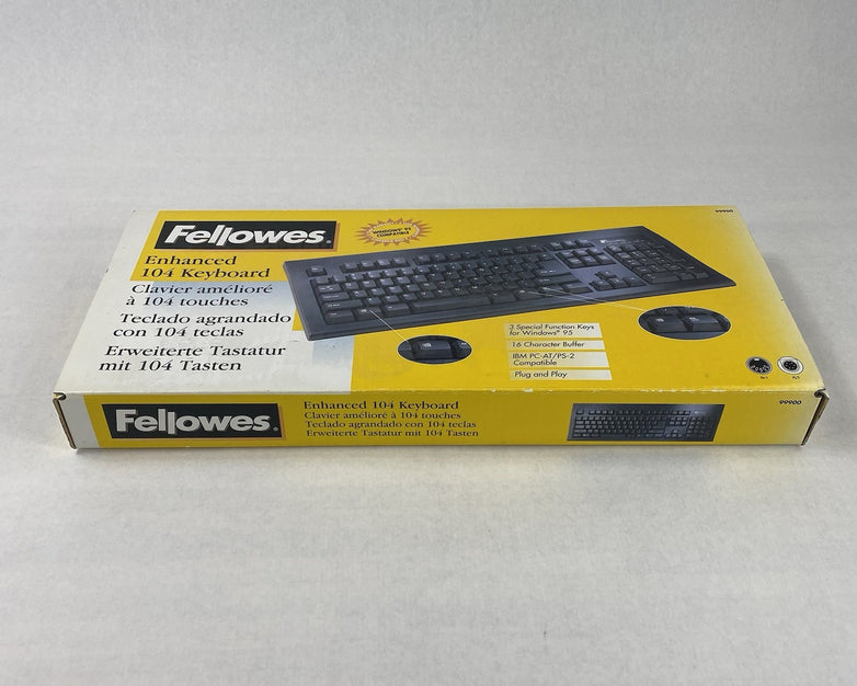 Fellowes 99900 Enhanced 104 Keyboard For Windows 95 - Open Box