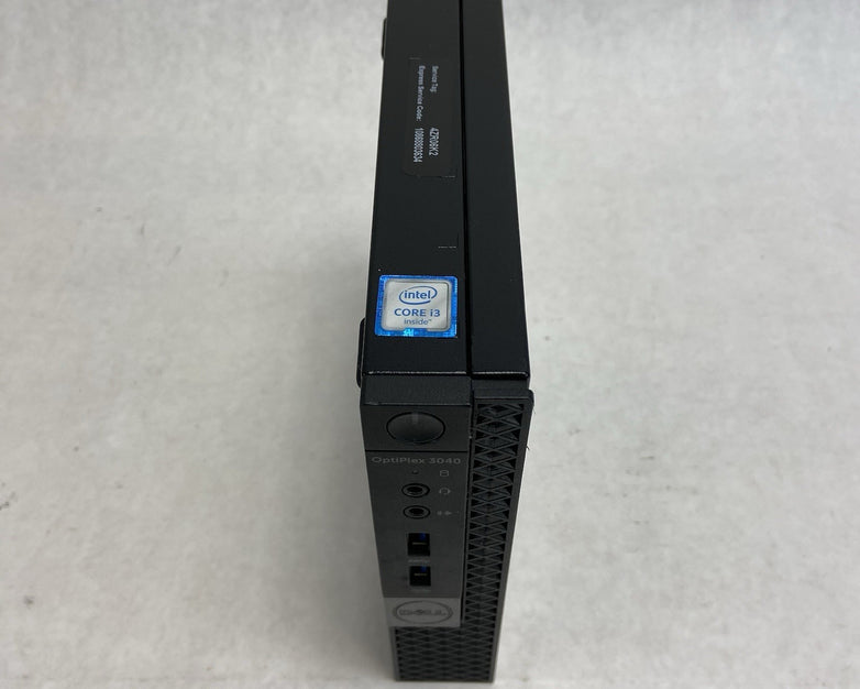Dell Optiplex 3040 MFF Intel Core i3-6100T 3.2GHz 8GB RAM No AC/HDD/OS