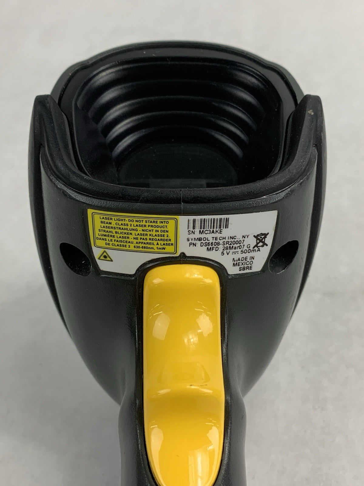 Zebra Symbol DS6608-SR20007 Handheld Wired USB Scanner