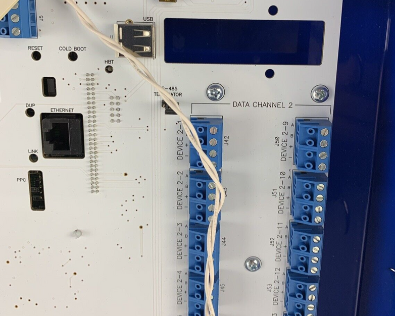 Schlage SBB Bright Blue Reader Interface Board 230-051-004 w/ Keys