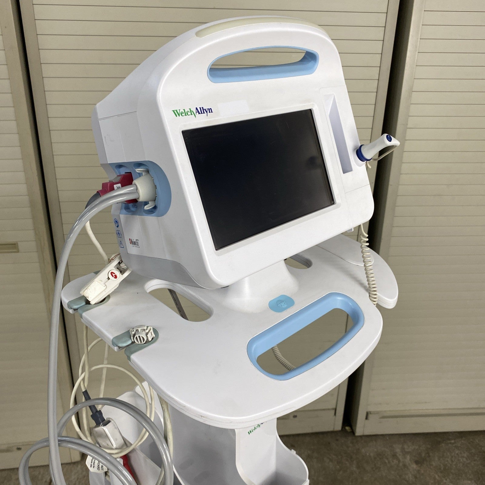 Welch Allyn 6000 Series Vital Sign Monitor 63MTXX w/ Mobile Stand 4800-6010