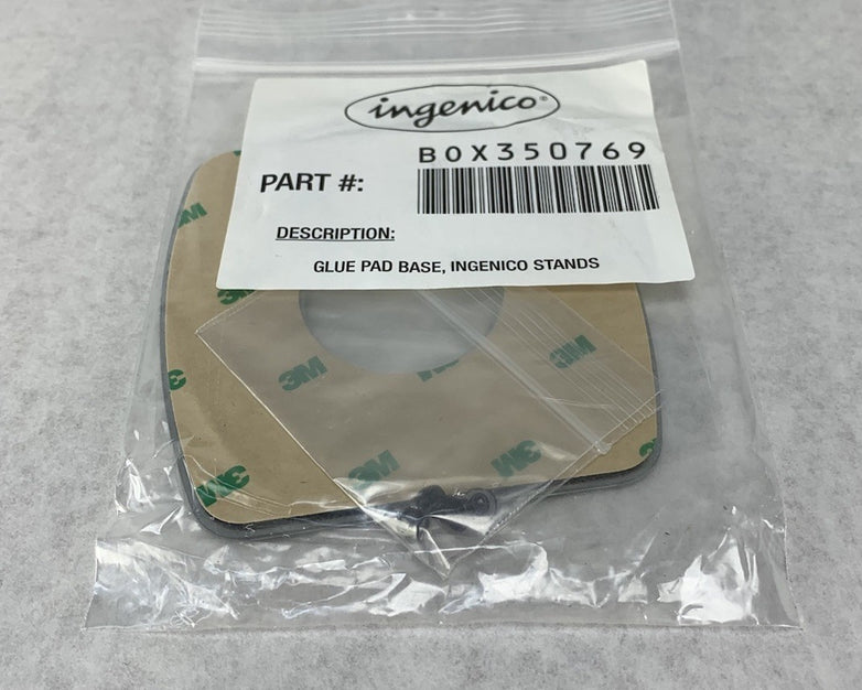 Ingenico BOX350769 Glue Pad Base for Monitor Stands (Lot of 2)