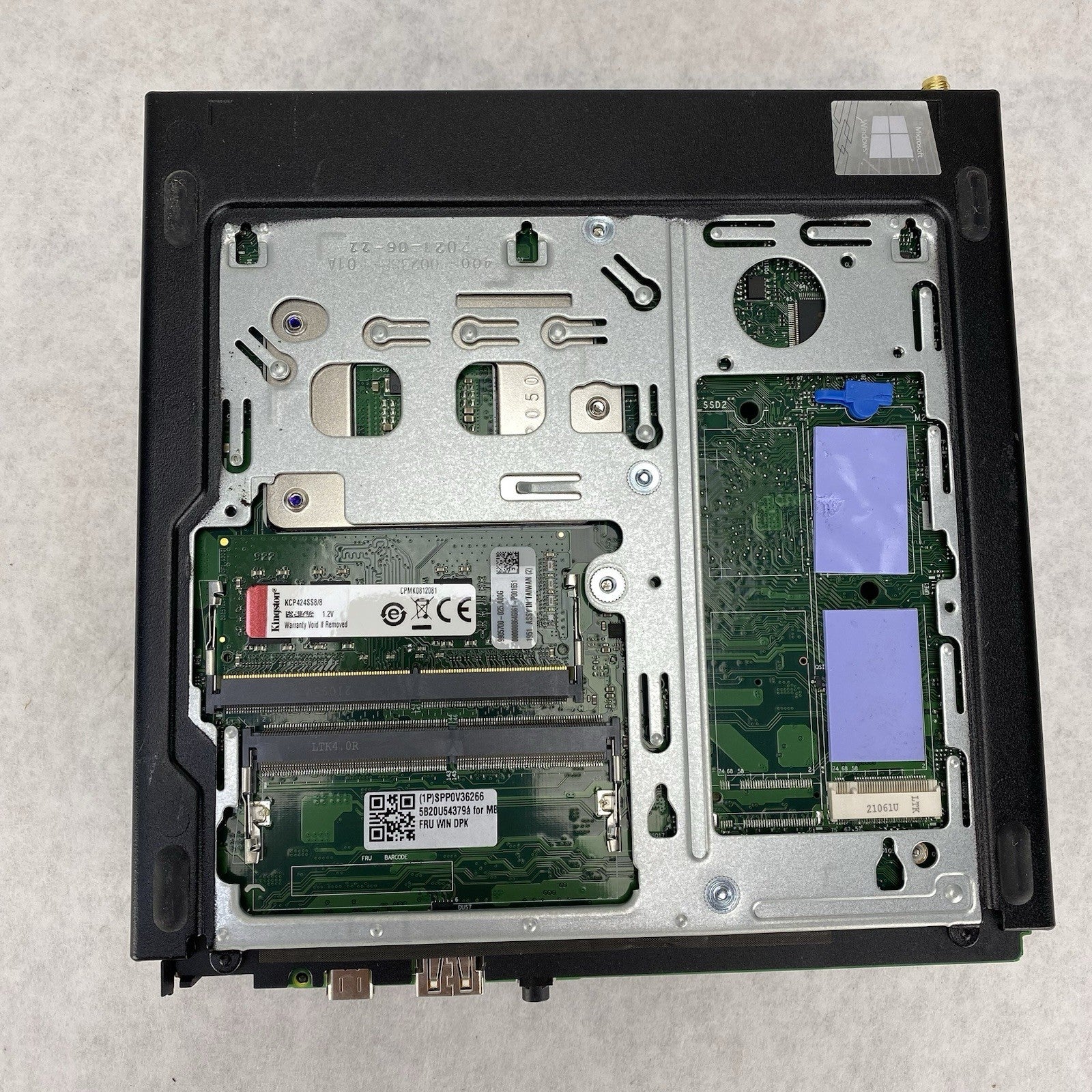 Lenovo ThinkCentre M70q Micro Intel Core i5-10500T 2.3GHz 8GB RAM No HDD/OS/AC