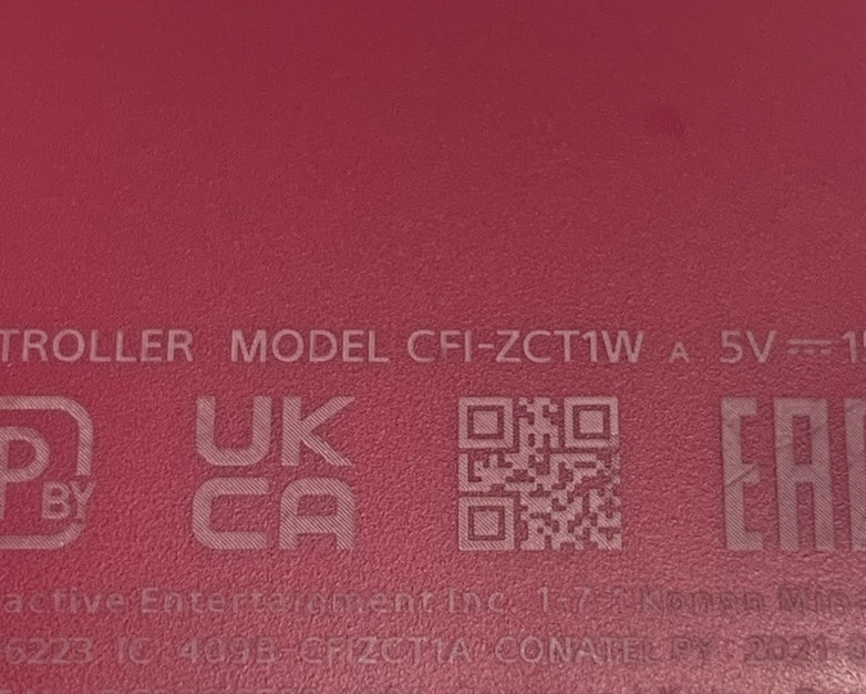 Sony PlayStation 5 CFI-ZCT1W DualSense Wireless Controller Cosmic Red