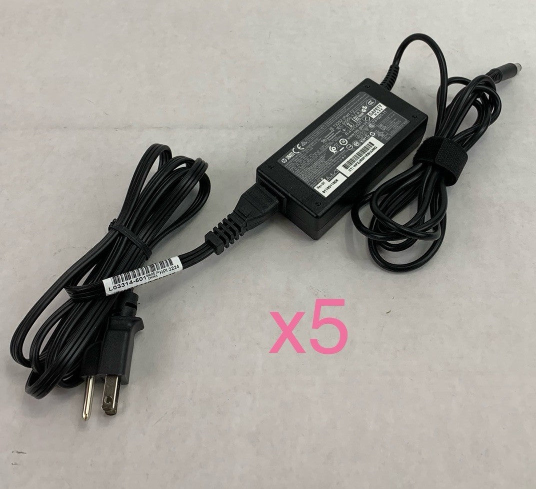 HP TPC-LA58 65W AC Adapter (Lot of 5)