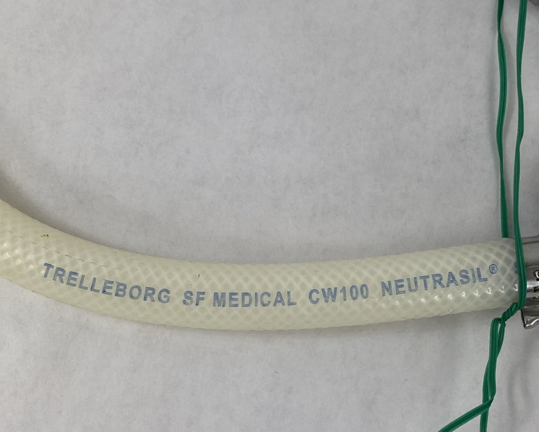 Trelleborg M1287-9801 CW100 1.25-3.5L Vessel Water Out Silicone 15” Tubing