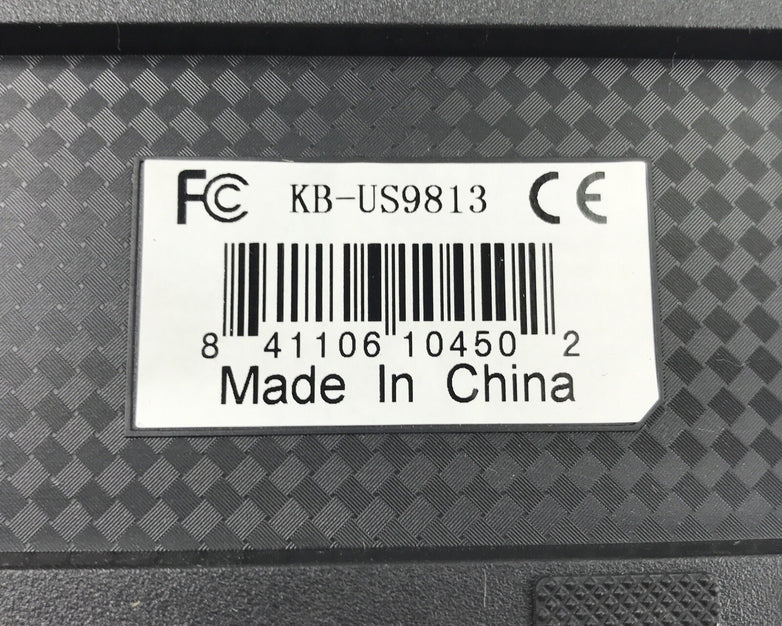 KB-US9813 Wired USB Keyboard (Lot of 4)