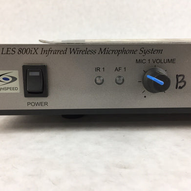 LightSpeed LES 800iX Infrared Wireless Microphone System