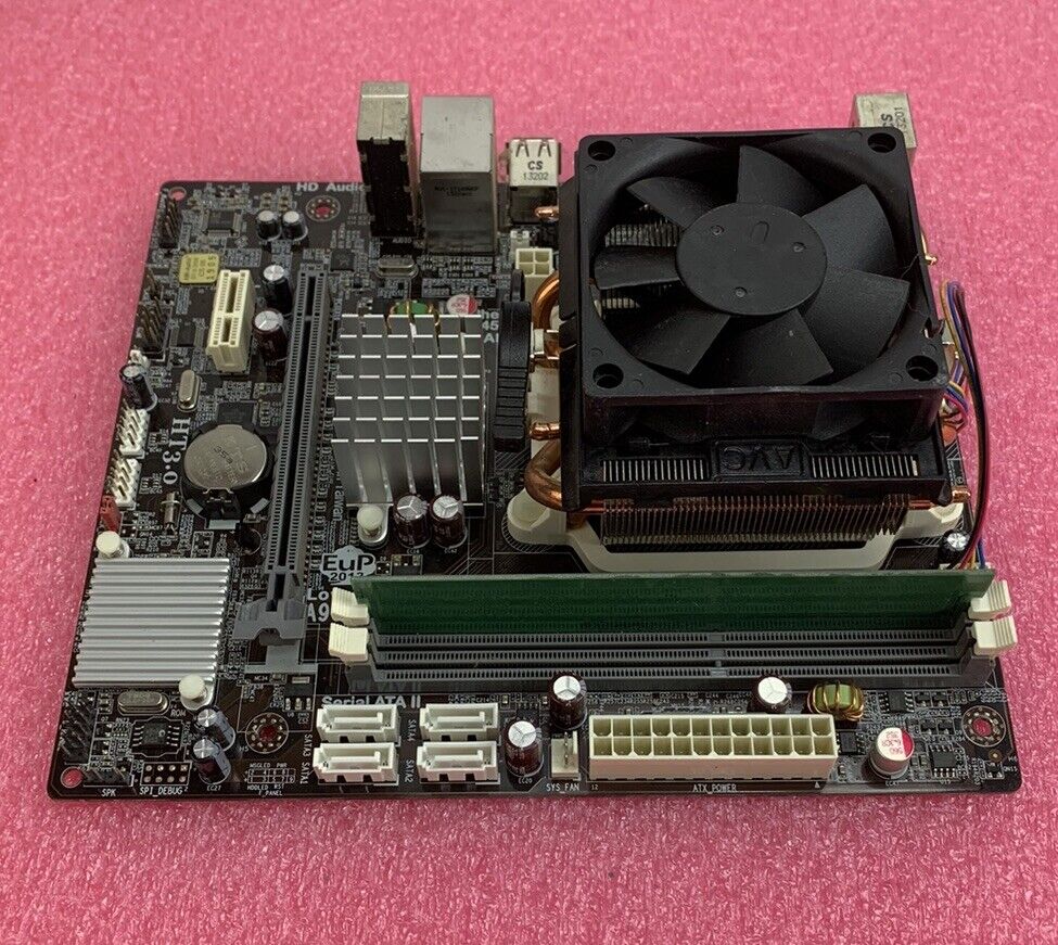 Biostar A960M_MV V:1.0A Motherboard AMD Athlon II X2 3GHz 1GB RAM w/ Shield