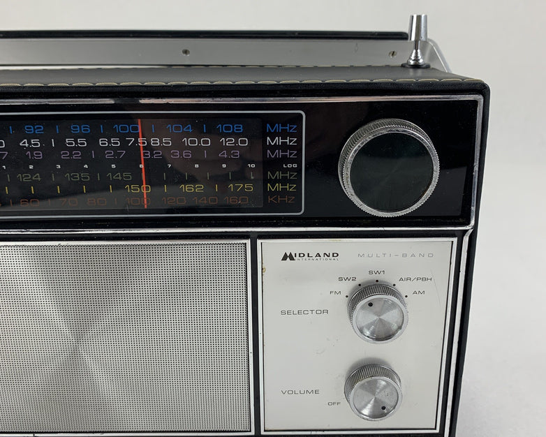 Midland 10-544 Multi Band Vintage Radio Powers On