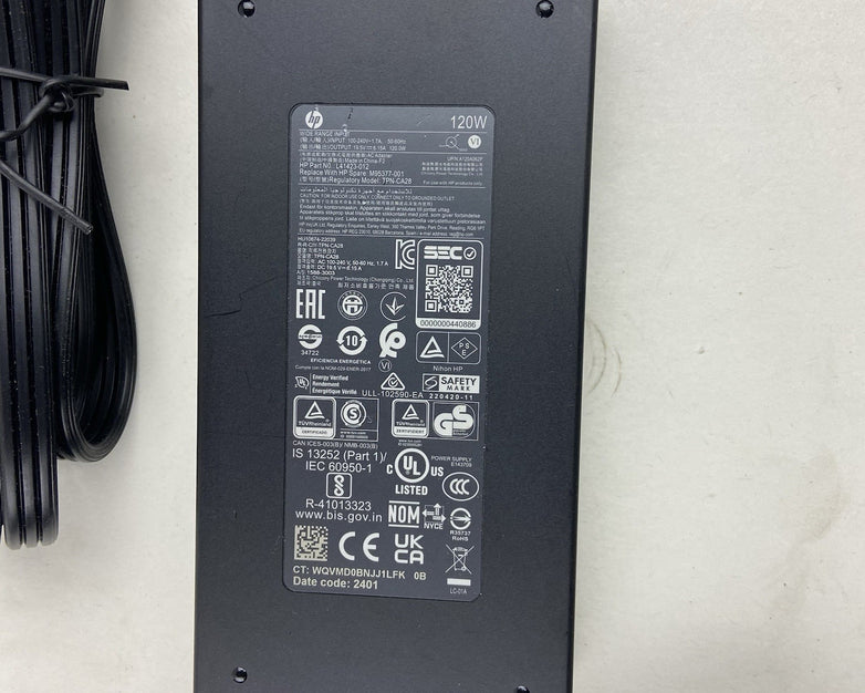 HP 120W Blue Tip AC Adapter 19.5V 6.15A TPN-CA28 TPN-DA19 - lot of 8